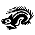 tribal squirrel shake md wht