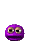 purple bouncy face md wht
