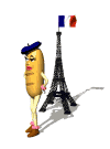 baguette and eiffel tower md wht