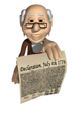 ben franklin declaration of independence hr