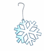 christmas snow flake ornament sway md wht