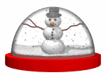 dome snowman md wht