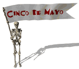 skeleton holding sign md wht