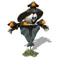 scarecrow crow md wht