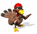 turkey running with football md wht