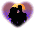 couple heart silhouette md wht