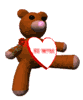 valentine bear md wht