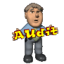 accountant holding audit text sm clr  st