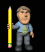 accountant raising pencil ty blk