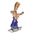 skater dude playing bass guitar md wht