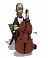 cello player sitting md wht