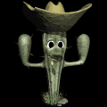 cactus chewing straw md blk