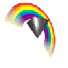 rainbow twirl black triangle md wht