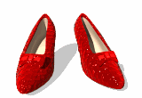 ruby slippers clicking heels md wht