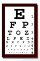 eye chart out of focus md wht