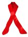 ribbon red md wht