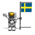 astronaut flag wave sweden md wht