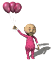 girl balloons md wht