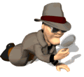 detective searching clues md wht