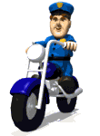 officer muldoon riding motorcycle md wht