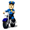 officer muldoon riding side to side md wht