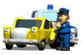 officer muldoon with speeder md wht