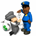 policeman crook praying md wht