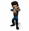 swat guy aiming gun md wht