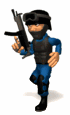 swat guy gun running md wht