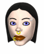 goth girl shake no md wht