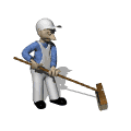 janitor sweeping md wht