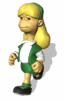 girl scout running md wht