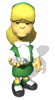 girl scout with compass md wht