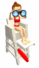 female lifeguard chair binoculars md wht