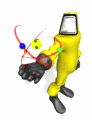 radiation guy holding atom md wht