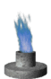 burner blue flame md wht